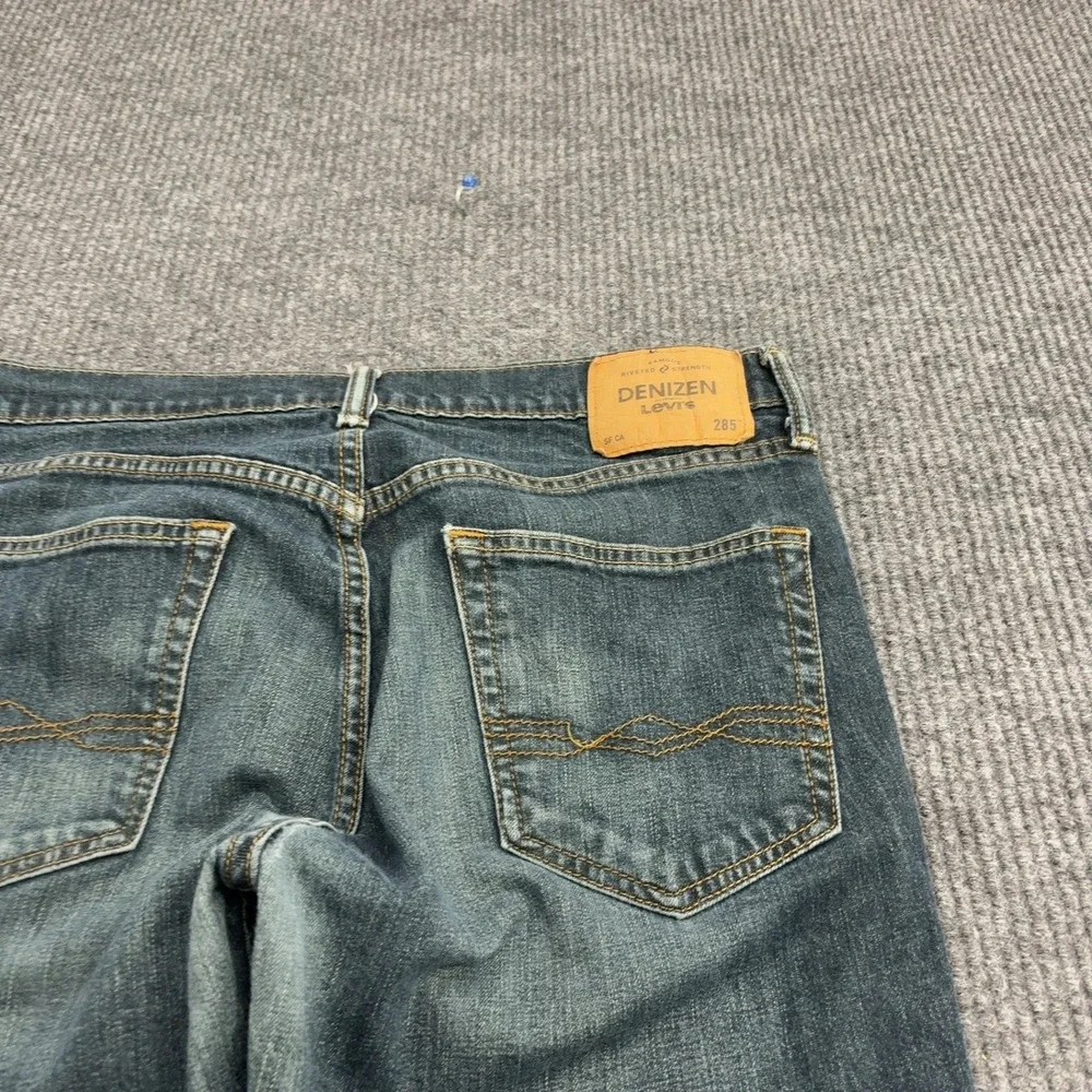 Denizen from Levis Jeans Mens 34x30 Blue Cotton Stretch 285 Relaxed Fit Casual